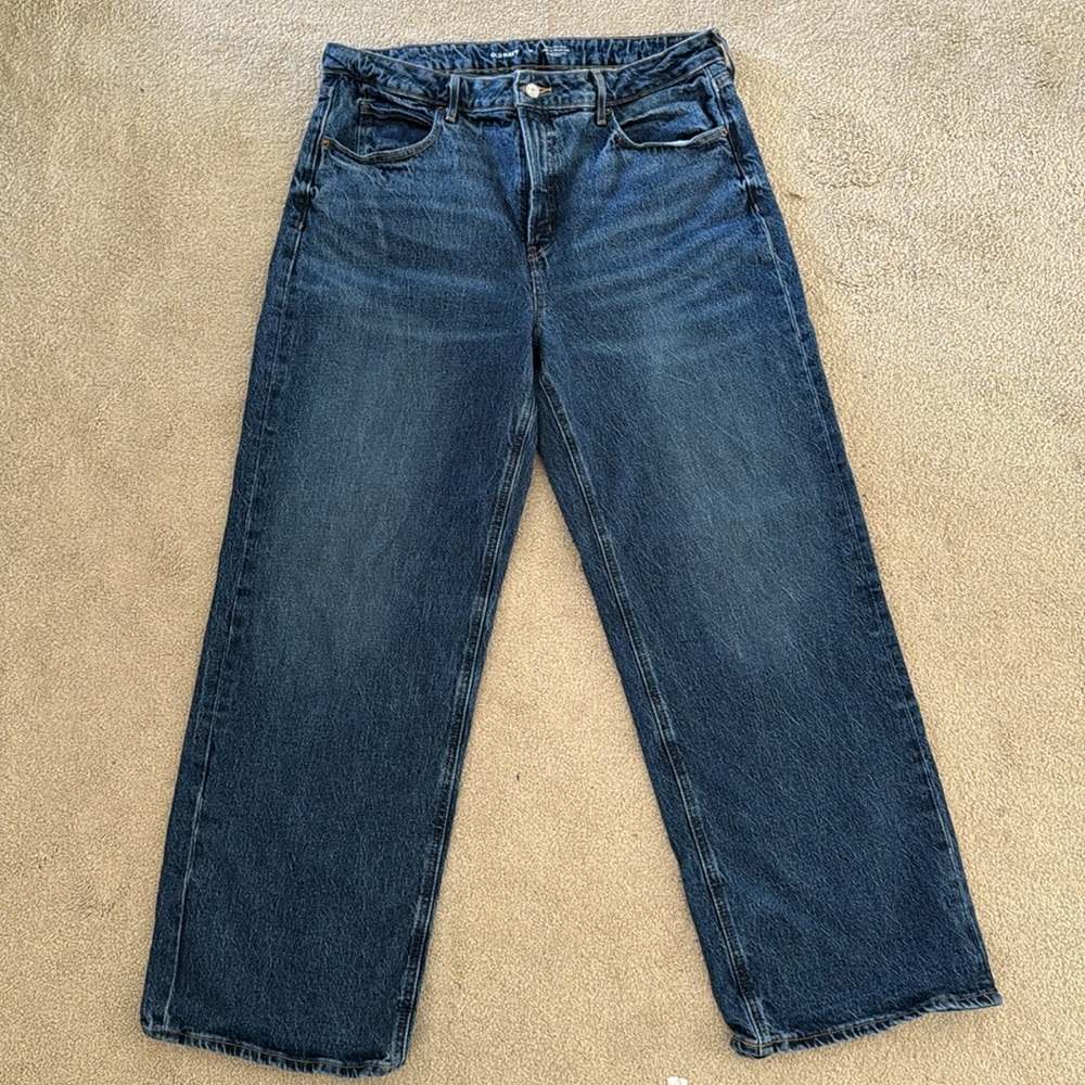 Extra High-Rise Sky-Hi Wide Leg Jeans